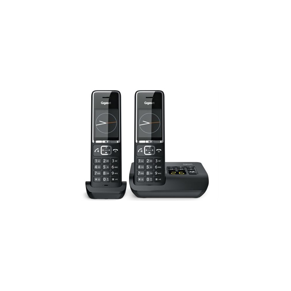 Téléphone sans fil Gigaset Comfort 550A Duo Noir