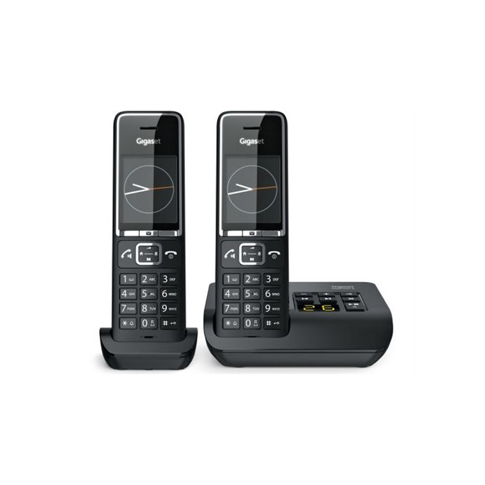 Téléphone sans fil Gigaset Comfort 550A Duo Noir