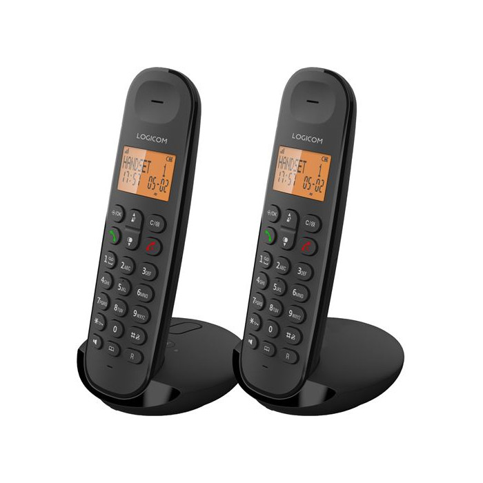 Téléphone fixe sans fil Logicom Dect Duo Iloa 255T