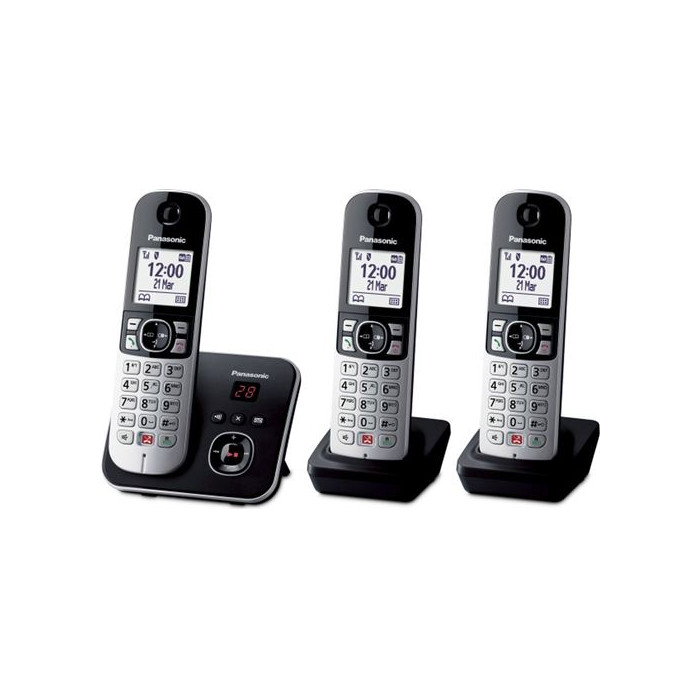 PANASONIC KX-TG6863NLB - Téléphone Filaire