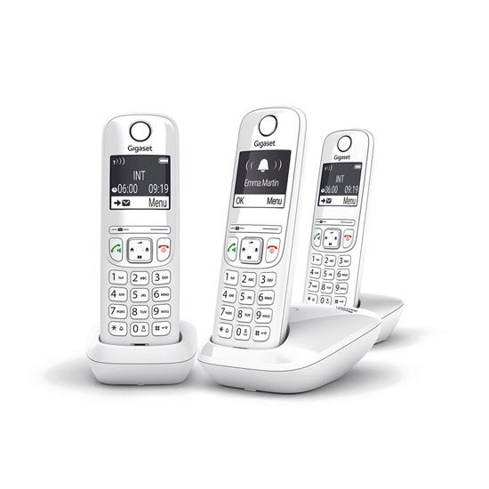 Téléphone sans fil Gigaset AS690 Trio Blanc