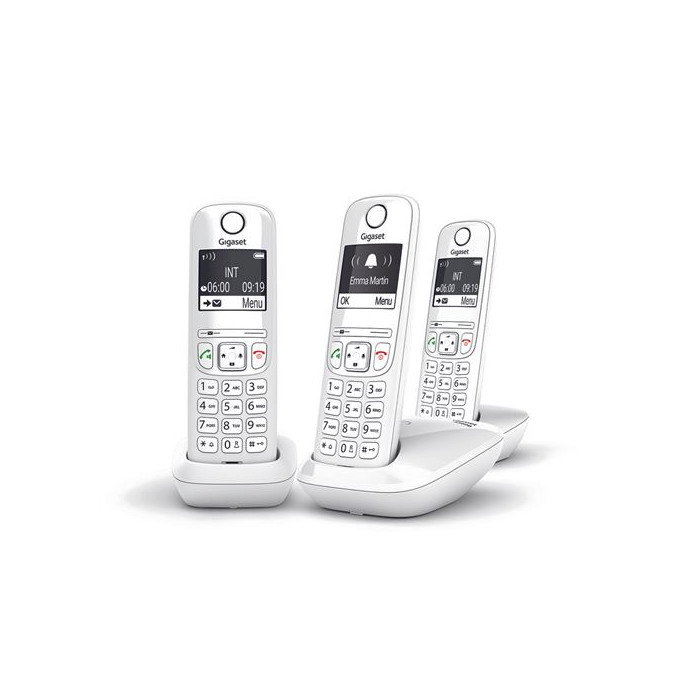 Téléphone sans fil Gigaset AS690 Trio Blanc