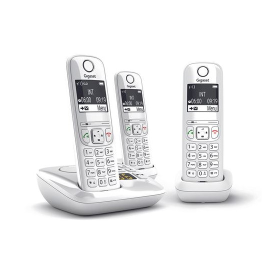 Téléphone sans fil Gigaset AS690A Trio Blanc