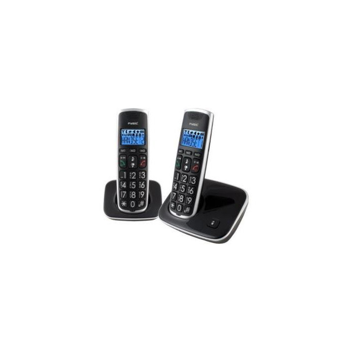 Fysic FX-6020 - Téléphone sans fil avec ID d'appelant