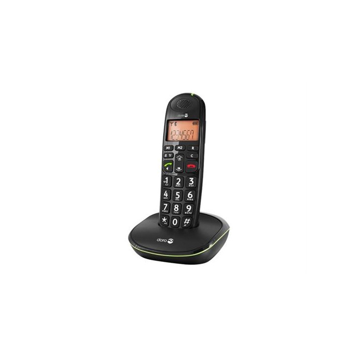 DORO PhoneEasy 100w - Téléphone sans fil noir