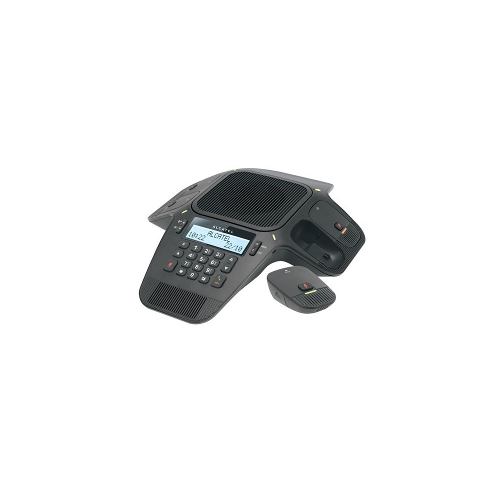 Téléphone DECT Alcatel Conference 1800 avec identification de l'appelant, noir