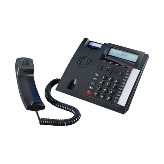 AGFEO T 18 - Téléphone filaire avec ID d'appelant - noir