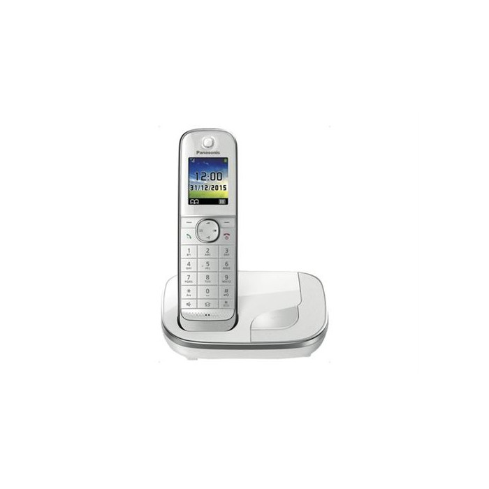 Panasonic KX-TGJ310GW - Téléphone sans fil avec ID d'appelant - DECT - blanc