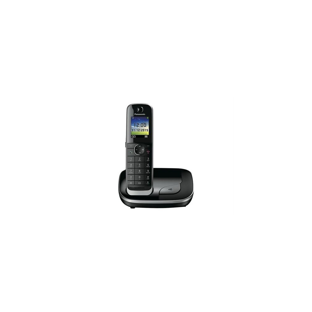 Panasonic KX-TGJ310GB - Téléphone sans fil avec ID d'appelant - DECT - noir