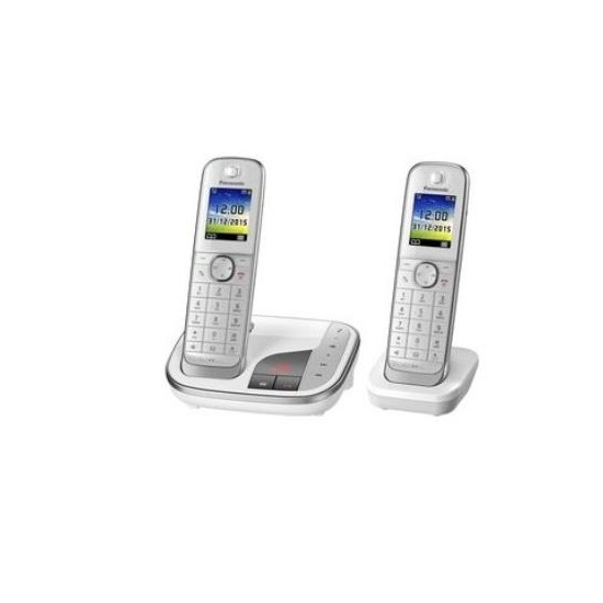 Panasonic KX-TGJ322GW - Téléphone sans fil DECT blanc