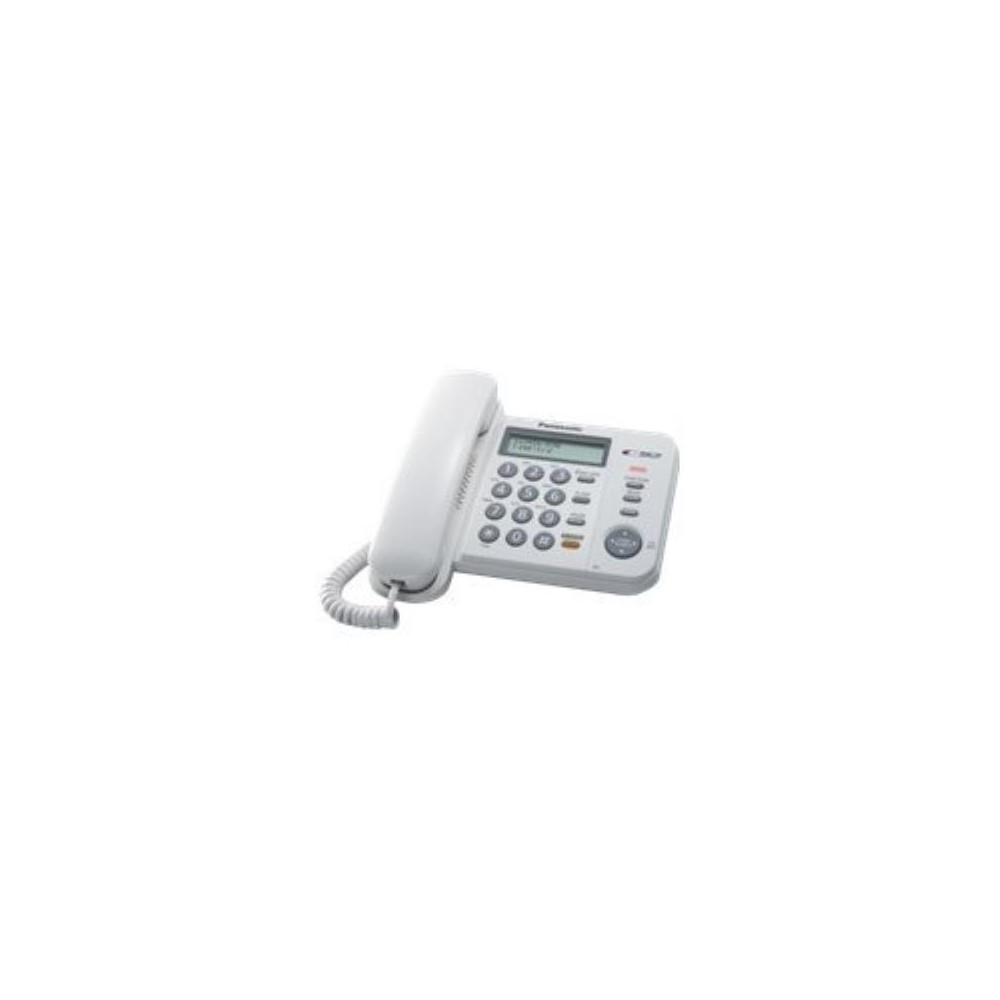 Panasonic KX-TS580EX1W - téléphone filaire avec ID d'appelant