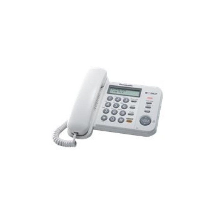 Panasonic KX-TS580EX1W - téléphone filaire avec ID d'appelant