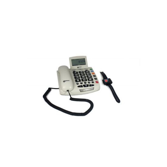 Téléphone Filaire Geemarc Serenities - Fnac.com