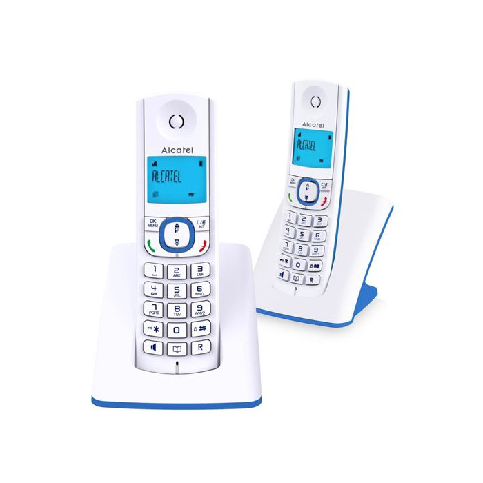 Téléphone fixe ALCATEL F 530 DUO BLEU - Fnac