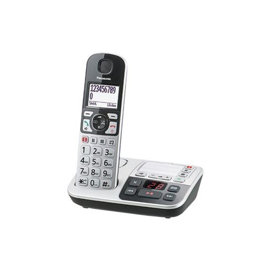 Panasonic KX-TGE520 - Téléphone Sans Fil Noir Argent