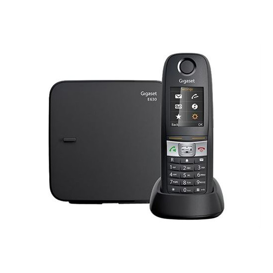 Gigaset E630 - Téléphone sans fil DECTGAP noir