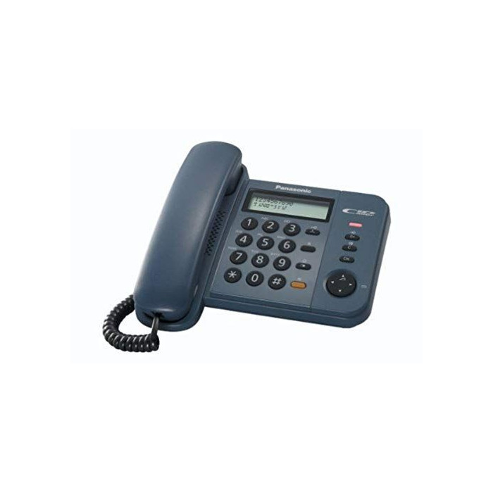 Panasonic KX-TS580GC - Téléphone Filaire Bleu Foncé