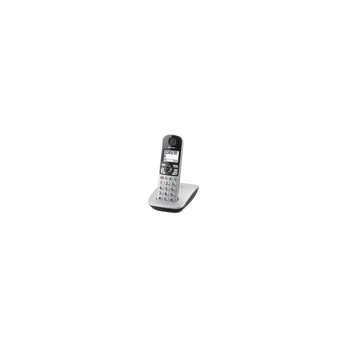 Panasonic KX-TGE510 - Téléphone sans fil avec ID d'appelant - DECT - argent