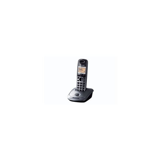 Panasonic KX-TG2511JTM - Téléphone sans fil avec ID d'appelant/appel en instance - DECTGAP - gris métallisé