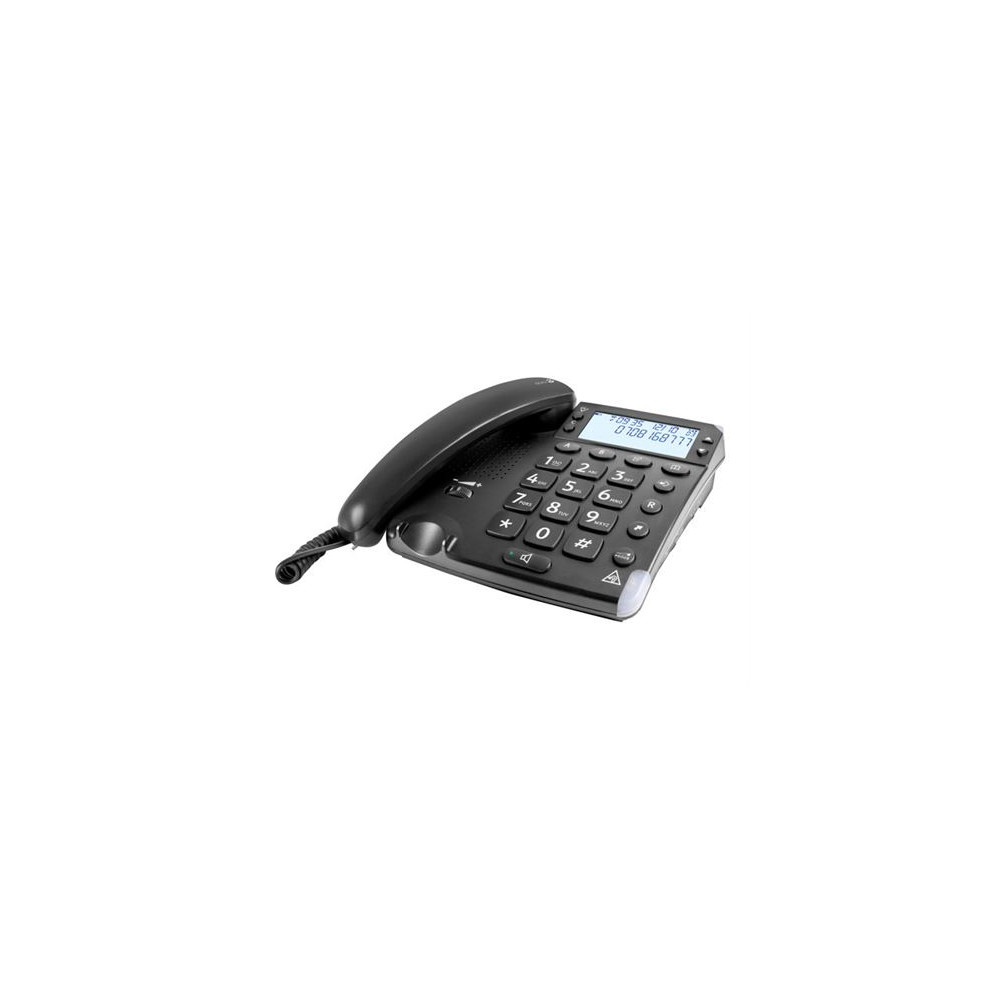 DORO Magna 4000 - Téléphone Filaire Noir