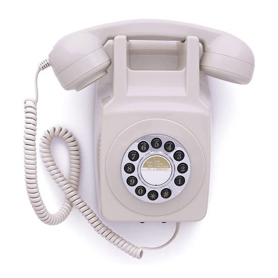 Gpo 746 Wall Ivoire - Téléphone Mural Rétro