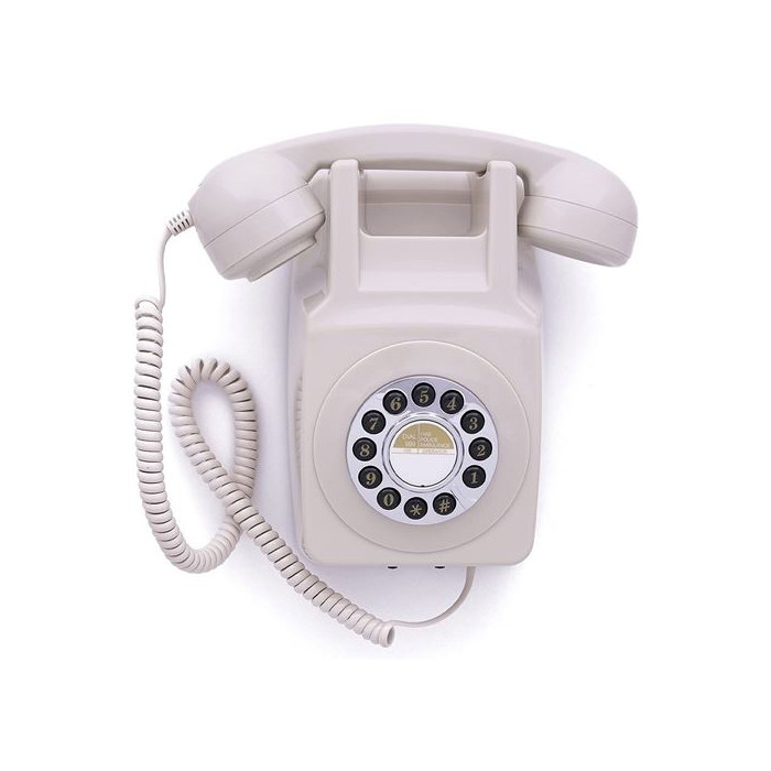 Gpo 746 Wall Ivoire - Téléphone Mural Rétro