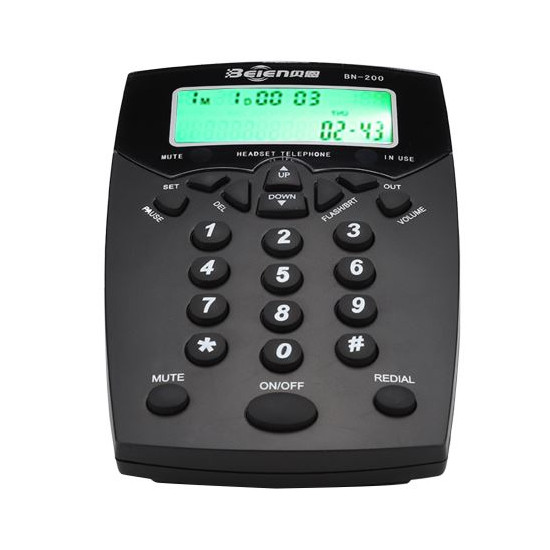 Poste Téléphonique Professionnel avec Casque Filaire