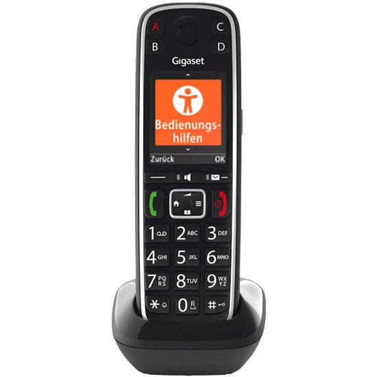 Gigaset Extra E720HX Noir - Téléphone Sans Fil