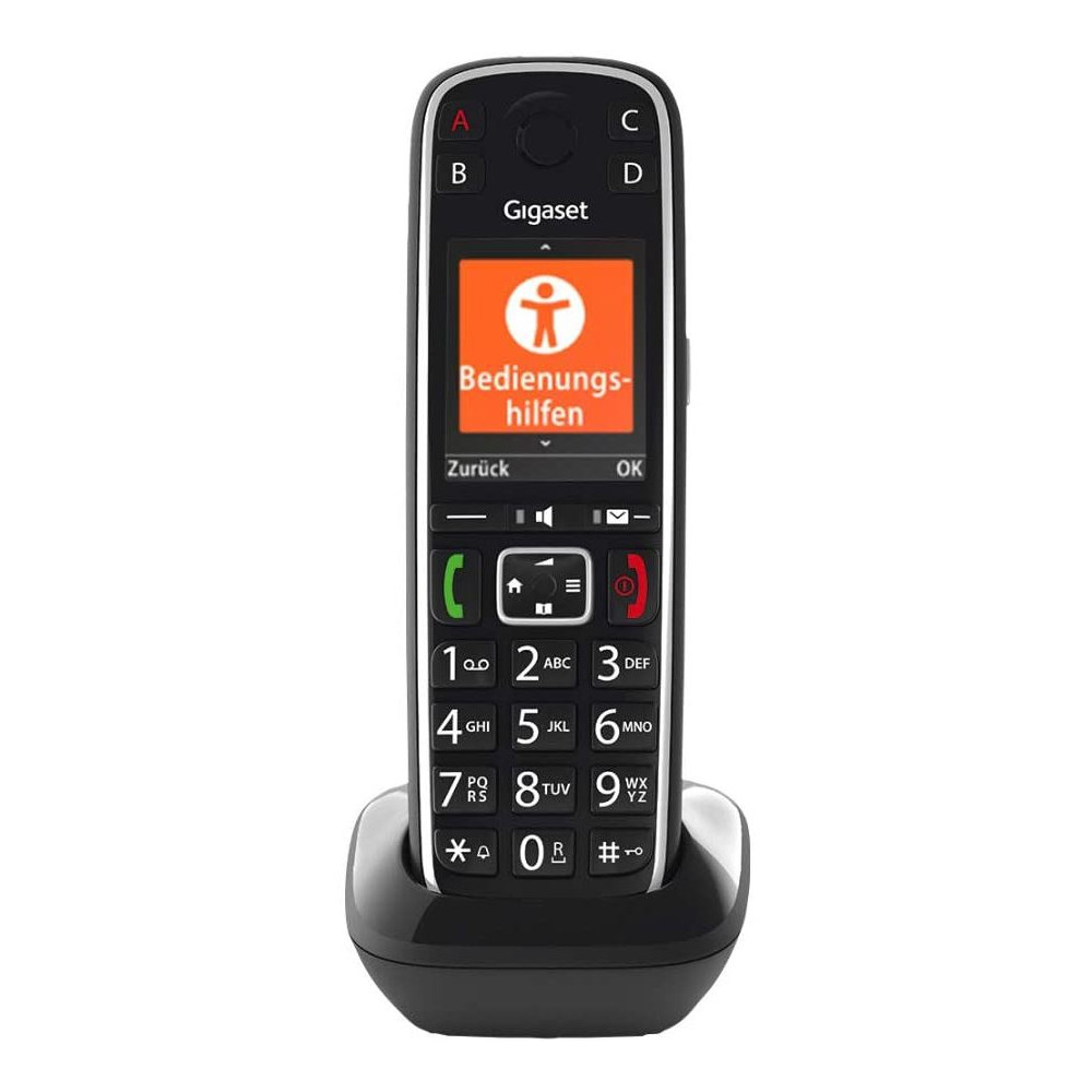 Gigaset Extra E720HX Noir - Téléphone Sans Fil