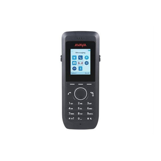 Avaya IX Wireless Handset 3730 - Téléphone numérique sans fil - avec Interface Bluetooth - IP-DECT - noir