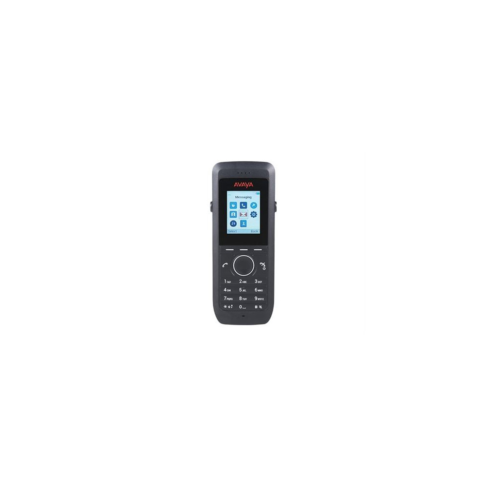 Avaya IX Wireless Handset 3730 - Téléphone numérique sans fil - avec Interface Bluetooth - IP-DECT - noir