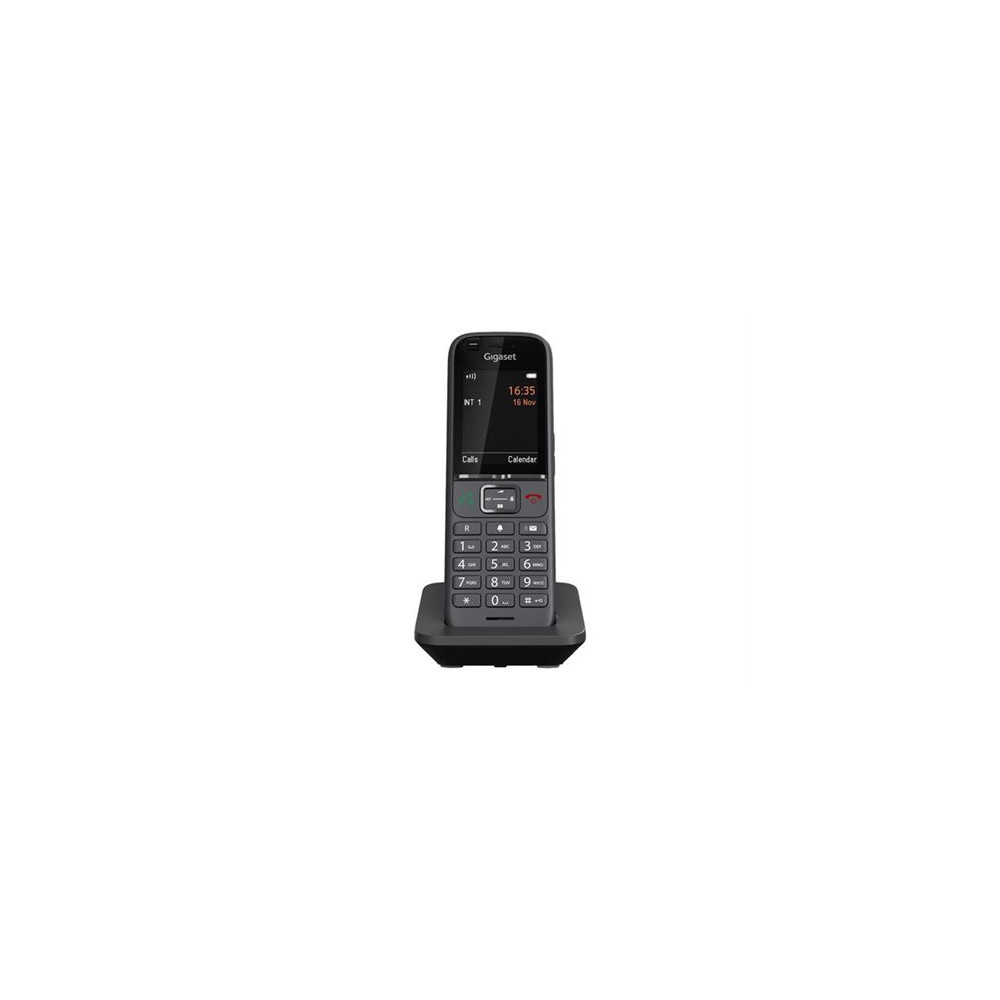 Gigaset S700H PRO - Extension du combiné sans fil - avec Interface Bluetooth avec ID d'appelant - ECO DECTGAPCAT-iq - anthracite