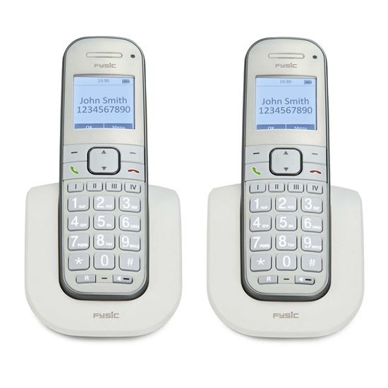 Fysic FX-9000 DUO - Téléphone sans fil senior
