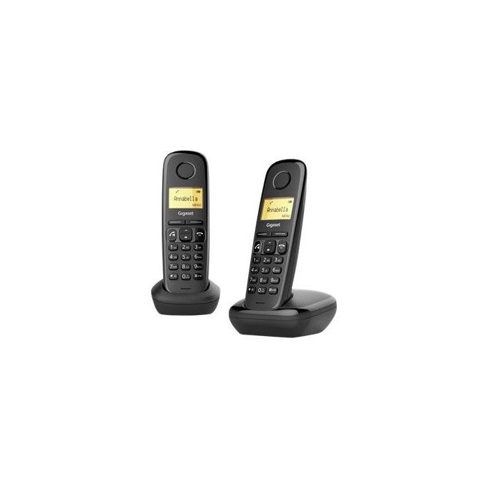 Gigaset A270 Duo - Téléphone sans fil noir