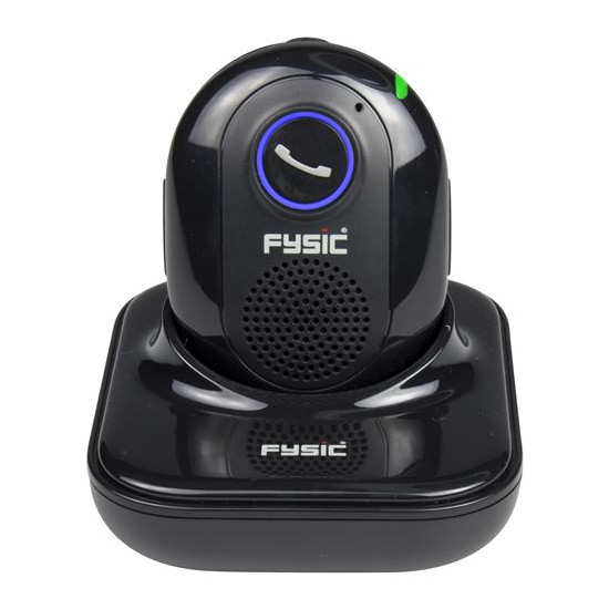 Fysic FX-7010 - Bouton d’alarme sans fil pour la série Fysic FX-7000, noir/argent