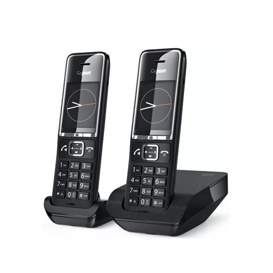 Téléphone sans fil Gigaset COMFORT550-DUO-BLACK