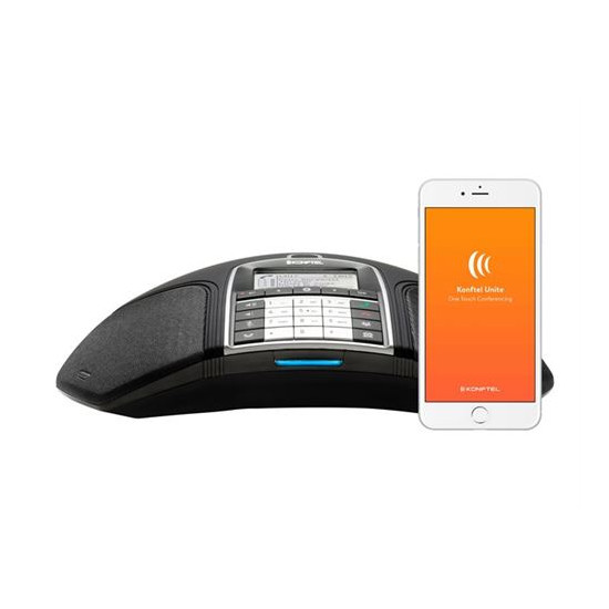 Konftel 300IPx - Téléphone VoIP de conférence - SIP v2 - Noir réglisse - pour Konftel C50300IPx Hybrid