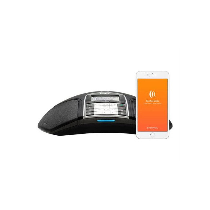 Konftel 300IPx - Téléphone VoIP de conférence - SIP v2 - Noir réglisse - pour Konftel C50300IPx Hybrid