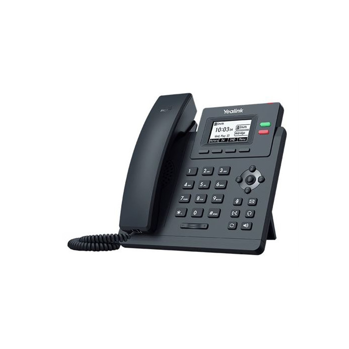 Yealink SIP-T31G - Téléphone VoIP 5 voies - Gris