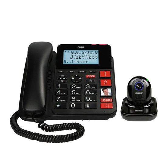 Fysic FX3960 - Téléphone Filaire avec Répondeur