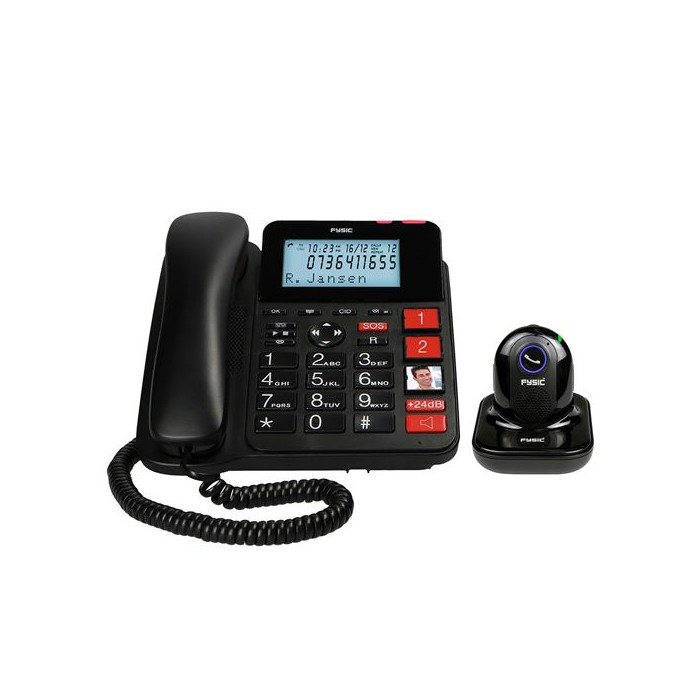 Fysic FX3960 - Téléphone Filaire avec Répondeur