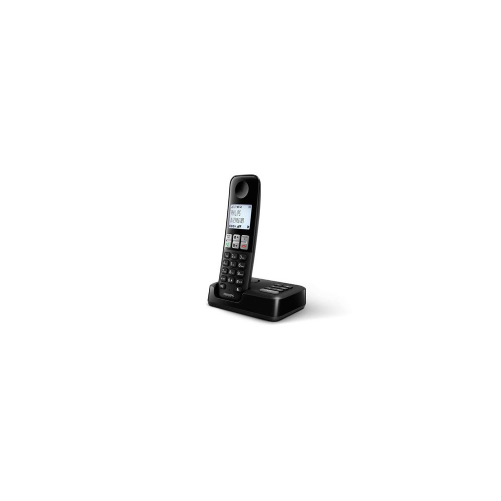 Philips d2551b/01 - Téléphone DECT sans fil noir