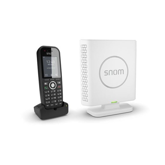 Téléphone DECT Snom M430 - Noir, Blanc