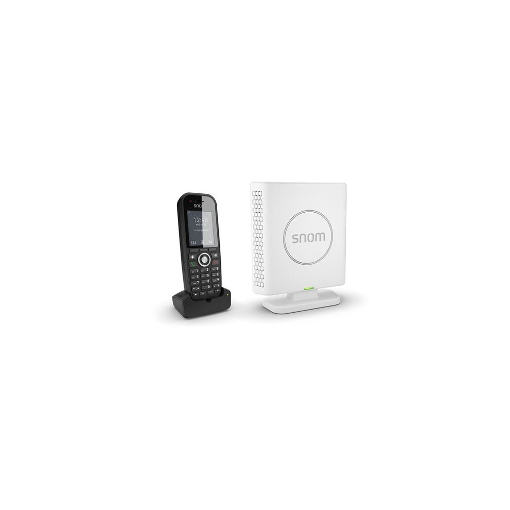 Téléphone DECT Snom M430 - Noir, Blanc