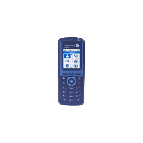 Alcatel-Lucent 8254 DECT - Téléphone numérique sans fil - IP-DECTGAP - bleu