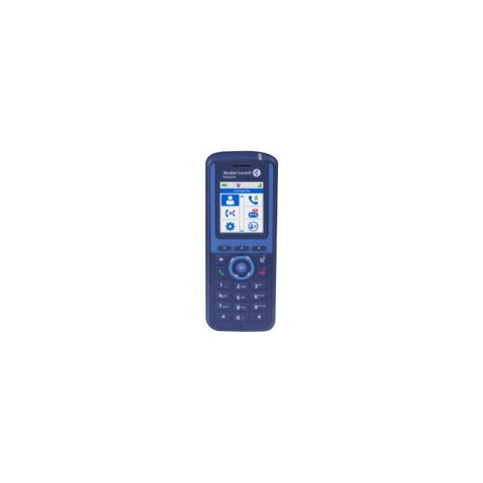 Alcatel-Lucent 8254 DECT - Téléphone numérique sans fil - IP-DECTGAP - bleu