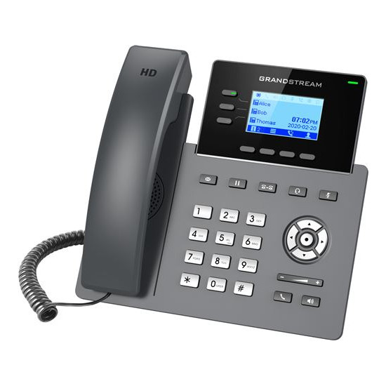 Téléphone IP LCD Grandstream GRP2603P Noir