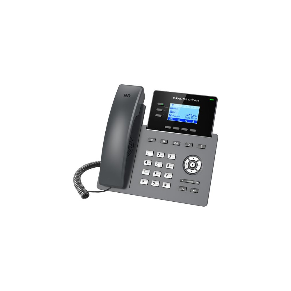 Téléphone IP LCD Grandstream GRP2603P Noir