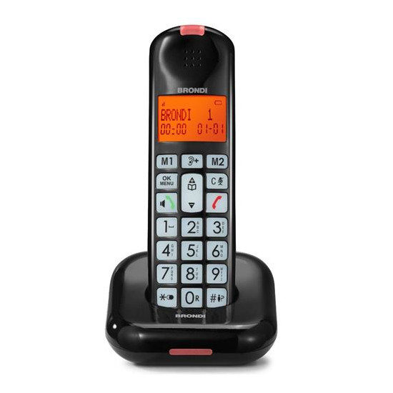 Brondi B0BNQF2QSC Téléphone Sans Fil - Bravo Moon