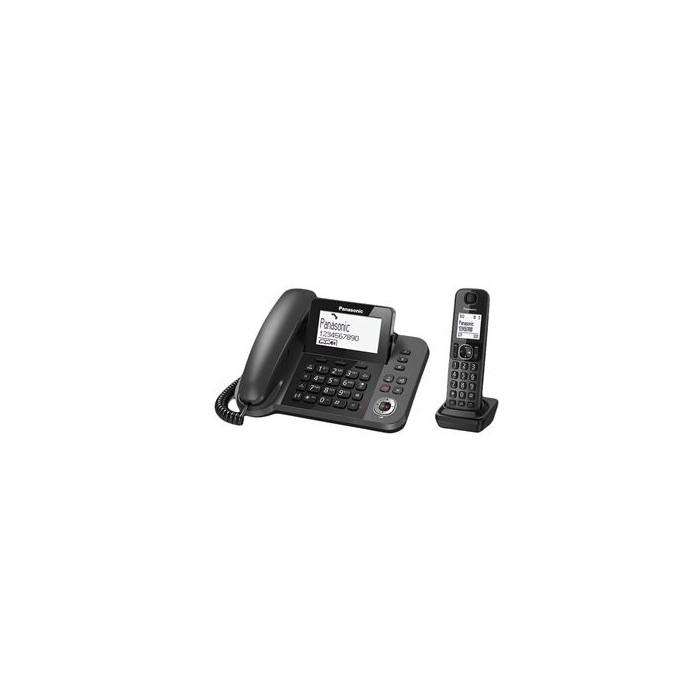 Téléphone sans fil Panasonic KX-TGF320E Noir